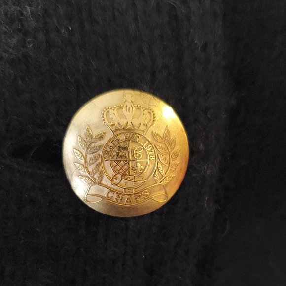 Chaps (Ralph Lauren)military, sweater coat - Picture 7 of 8